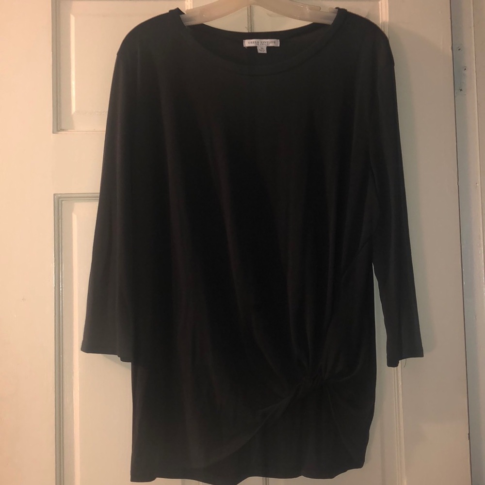 Twisted Knot Quarter Sleeve Shirt